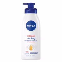 NIVEA Loción Corporal de Curación Intensa para Piel Muy Seca y con Picazón, Humectante de 72 Horas, 16.9 fl oz