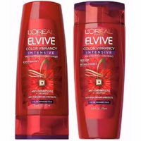 L'Oreal Color Vibrancy Set Intensivo de Champú y Acondicionador, 12.6 Onzas Unidad (Paquete: 2 Artículos)