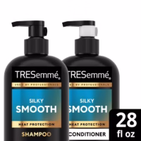 TRESemmé Set de Champú y Acondicionador, Silky & Smooth – Productos Anti-Frizz para el Cabello con Mezcla de Argán y Oleo (Juego de 2 Piezas)