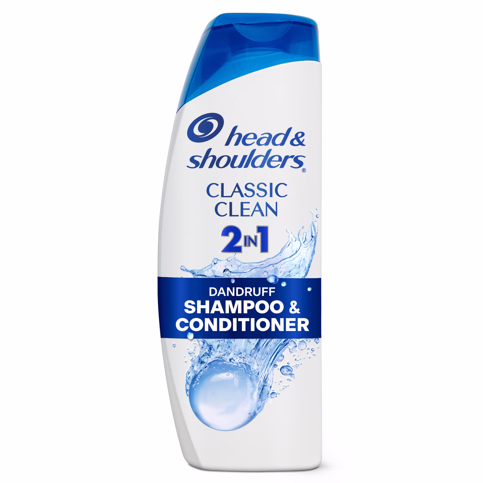 Head and Shoulders 2 en 1 Champú Anticaspa y Acondicionador, Limpieza Clásica, 12.5 fl oz
